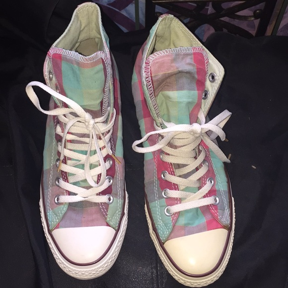 pastel high top converse